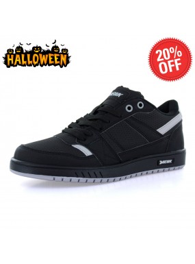 Tenis Casual Unisex Negro...