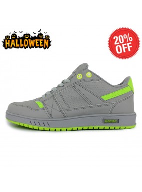 Tenis Casual Verde Gris...