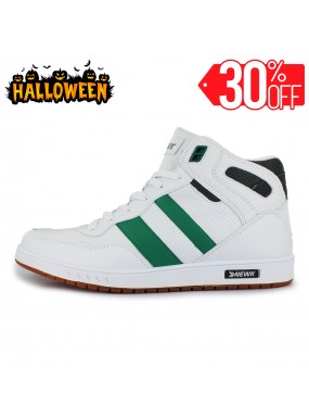 Tenis Casual Blanco Verde...