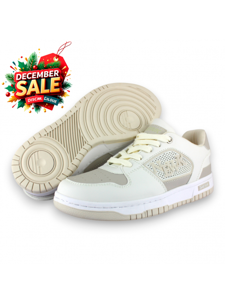 Tenis Casual Marfil Late Mujer Amiri Newk