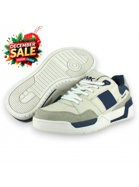 Tenis Casual Blanco Azul...