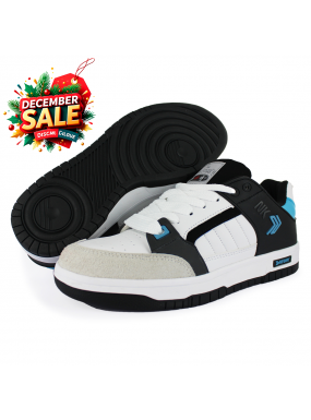 Tenis Casual Blanco Azul...