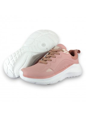 Tenis Casual Rosa Mujer...