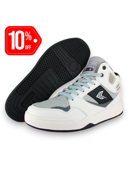 Tenis Skate Latte Gris Hombre Inverd Newk