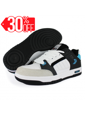 Tenis Skate Blanco Azul...