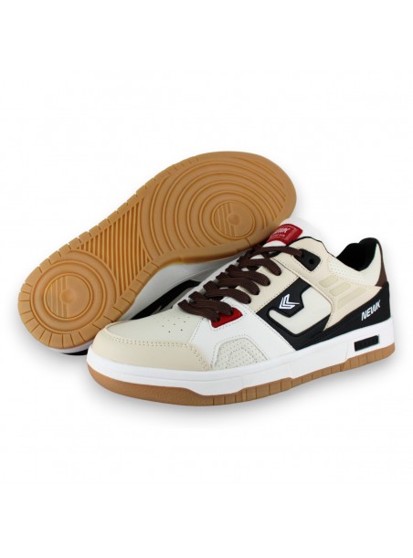 Tenis Casual Late Negro Hombre Lirismo Newk